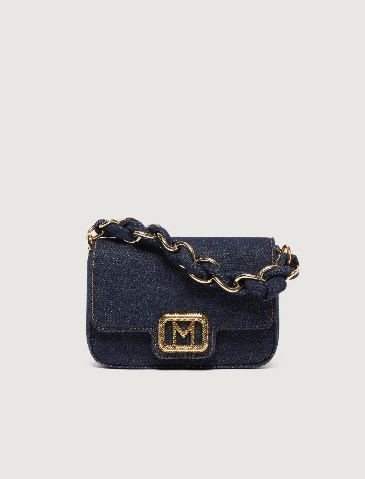 Marella Borsa small in denim Lontra4 AI25 Marella
