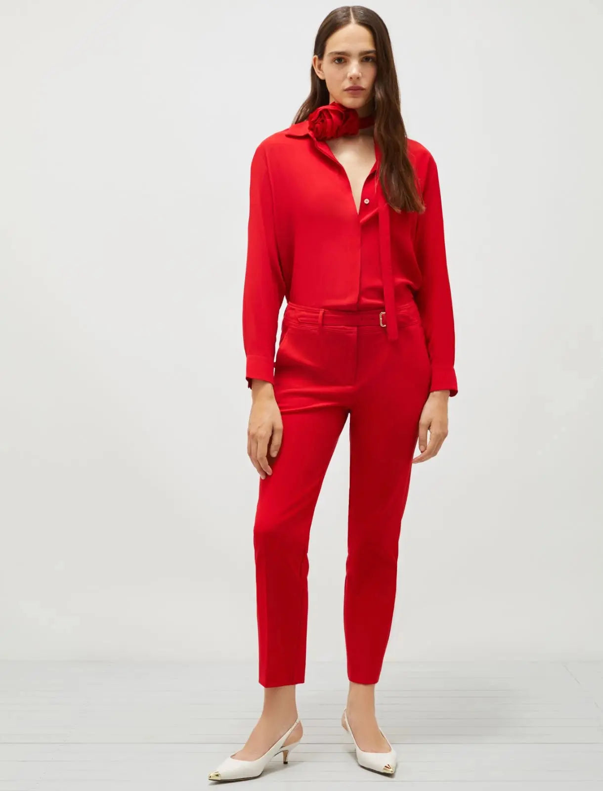 Marella Pantalone stretch Rank PE25 image 1