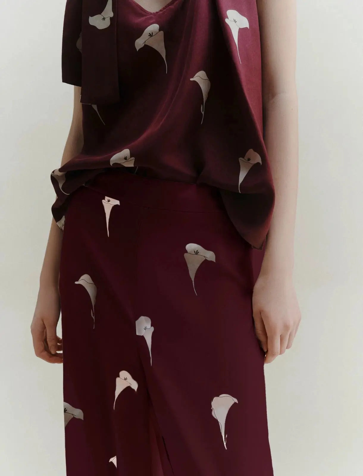 Marella Pantalone wide leg in voile Iva AI25 Marella