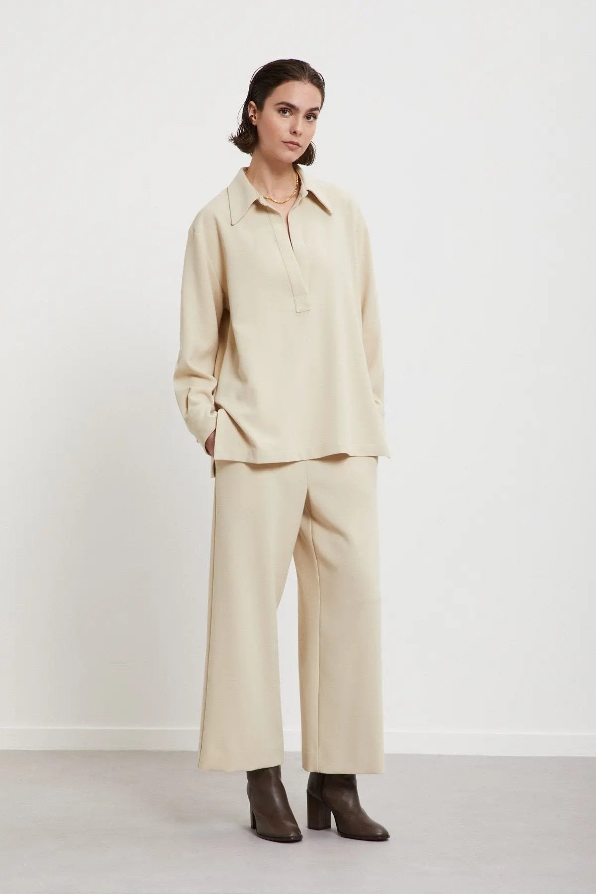 Ottod'Ame Blusa con scollo mod. DC5149 AI25 Ottod'Ame