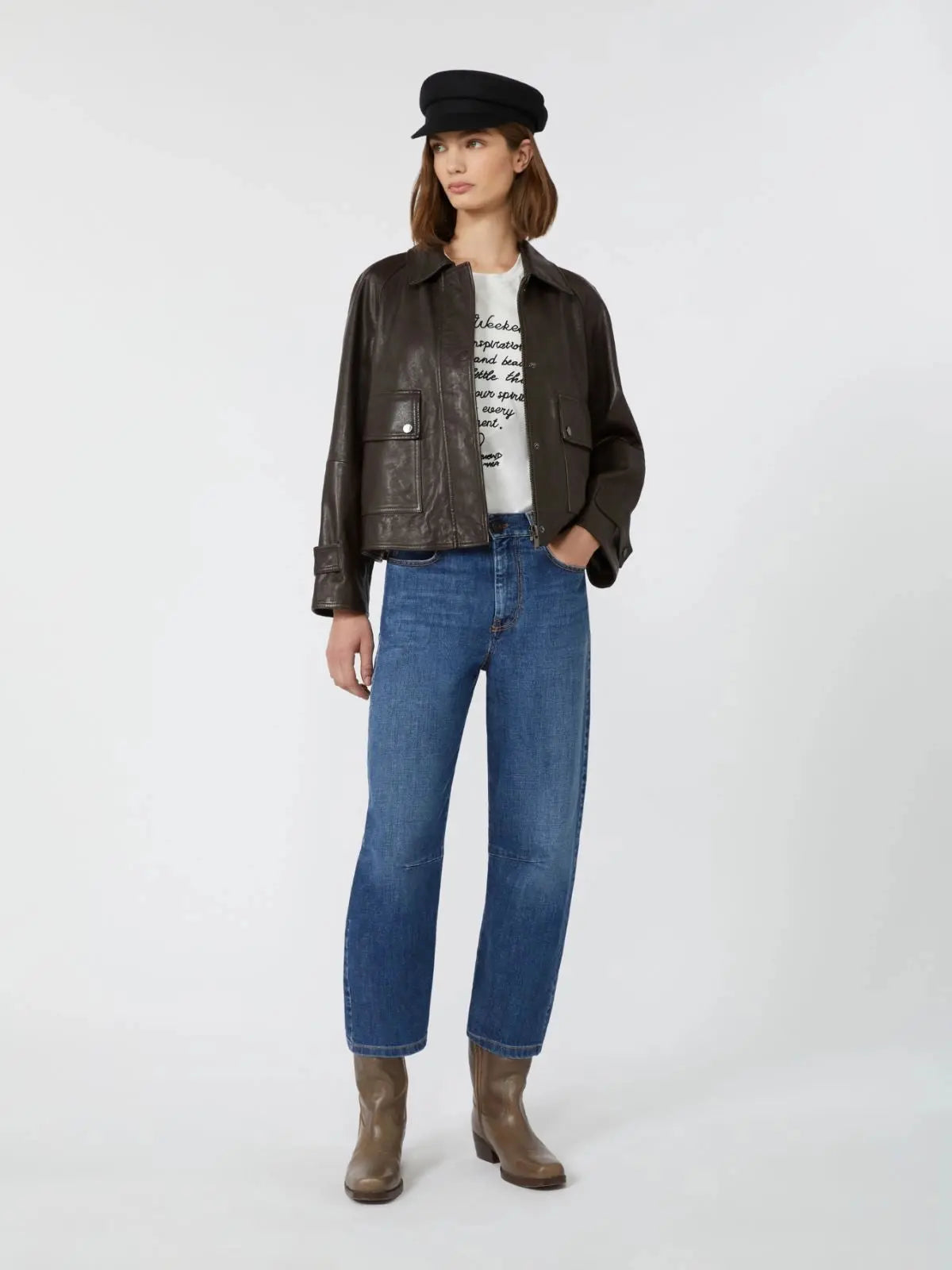 Weekend Max Mara Giacca a camicia in nappa Berbice AI25 WeekendMaxMara