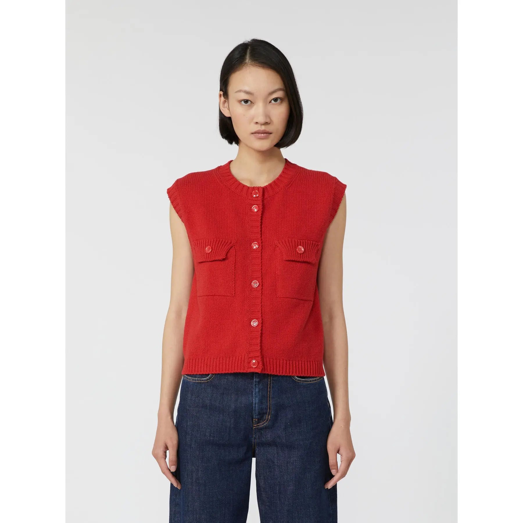 Weekend Max Mara Gilet in filato di misto cotone Caprara AI25 WeekendMaxMara