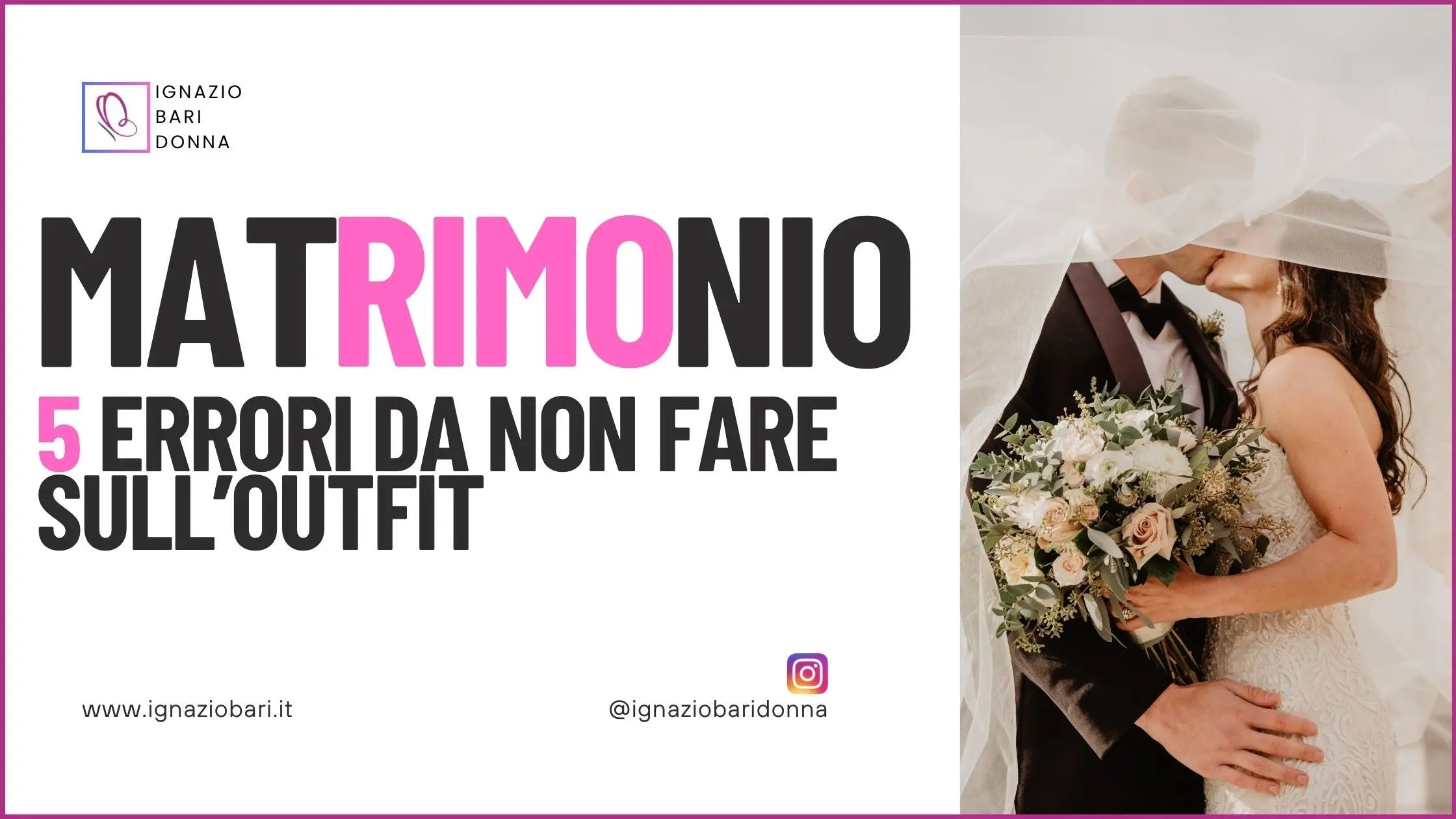 Matrimonio: 5 errori da non fare sull'outfit-copertina