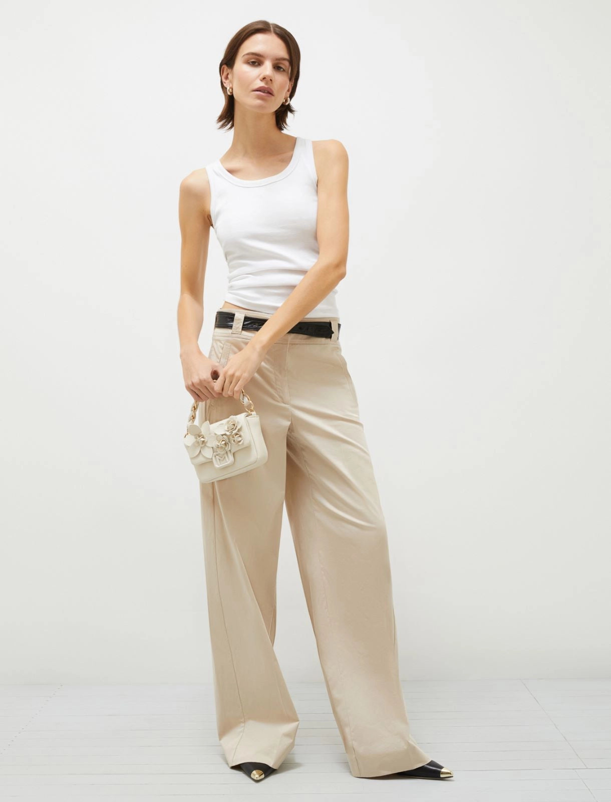 Marella Pantalone in raso stretch Soraia PE25 image 0