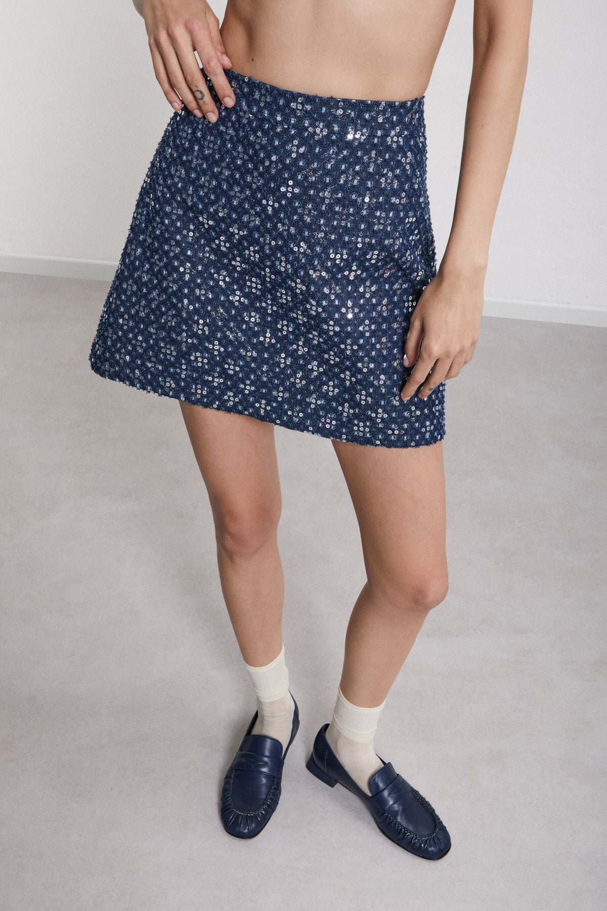 Ottod'Ame Mini gonna con paillettes mod DN6192 PE25 image 1