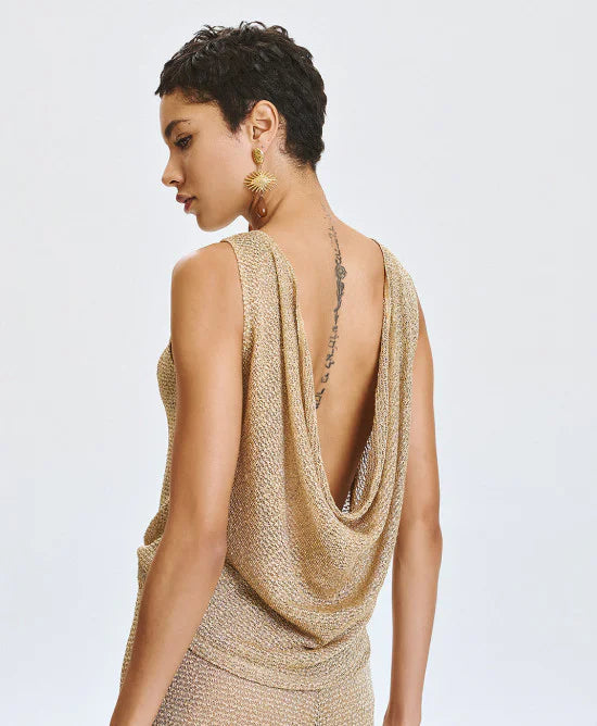 Access Fashion Top in maglia con paillettes mod. 2073 PE26 Access Fashion