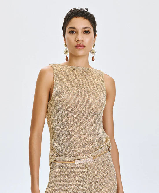 Access Fashion Top in maglia con paillettes mod. 2073 PE26 Access Fashion