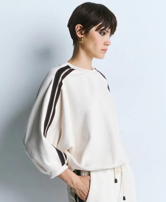 Access Fashion Felpa con dettagli a righe mod 2097 AI26 Access Fashion