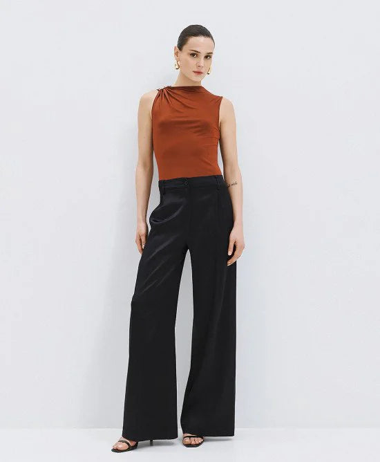 Access Fashion Top con dettaglio metallico mod 2099, bronze PE26 Access Fashion
