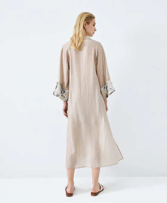 Access Fashion Abito lungo con dettagli di paillettes mod. 3303 PE26 Access Fashion