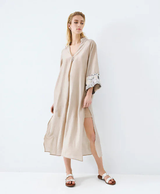 Access Fashion Abito lungo con dettagli di paillettes mod. 3303 PE26 Access Fashion
