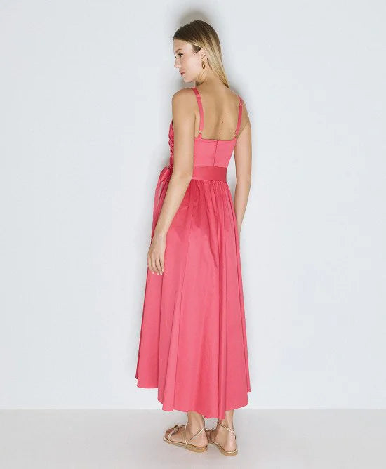 Access Fashion Abito midi svasato a portafoglio mod 3341 PE26 Access Fashion