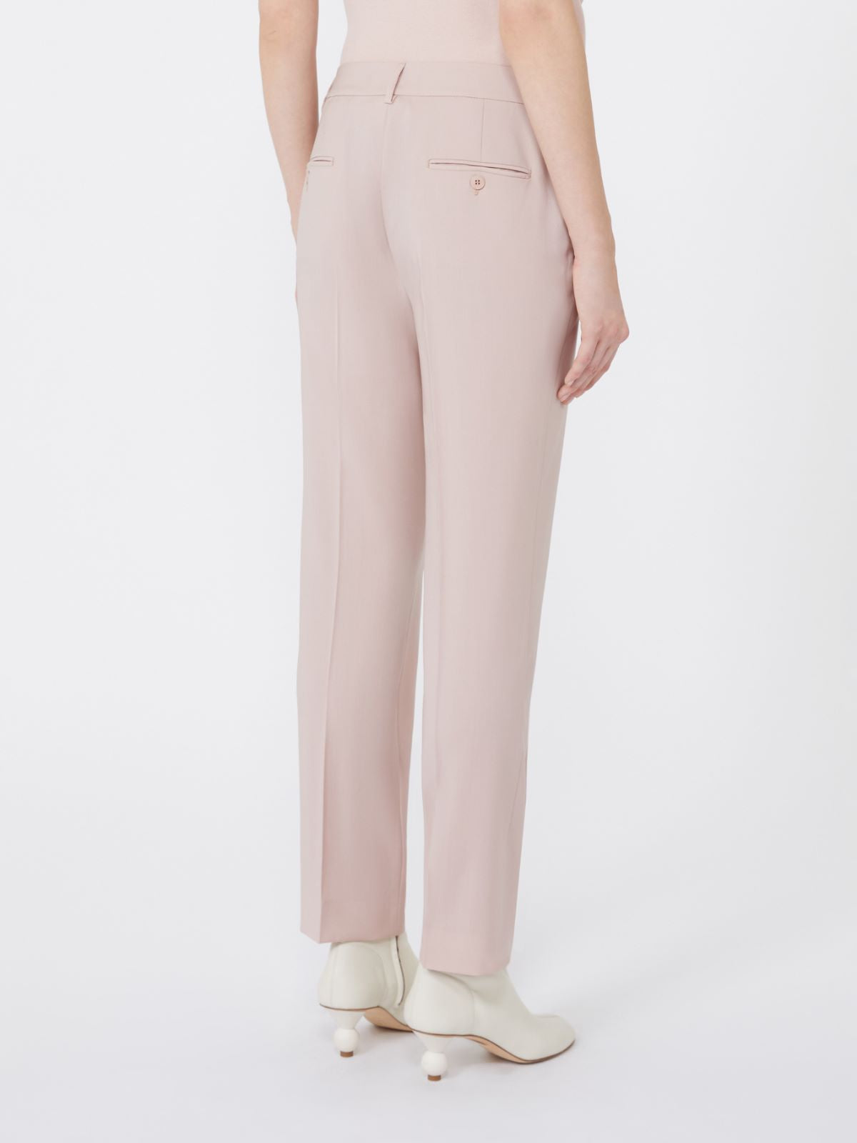 Weekend Max Mara Pantalone a sigaretta in tela di lana Canon AI25 image 2