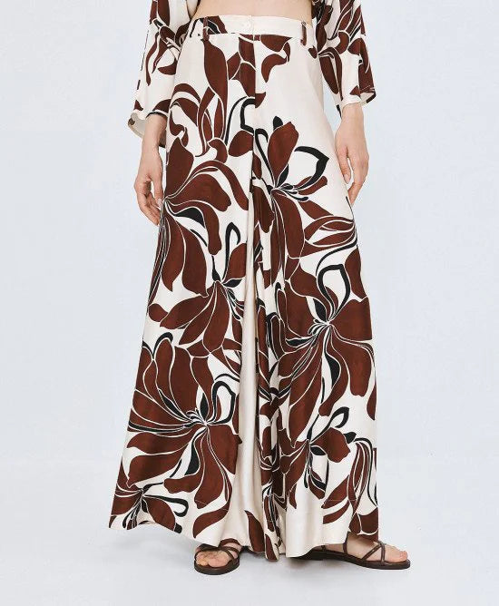 Access Fashion Pantalone a gamba larga stampato mod 5050 PE26 Access Fashion