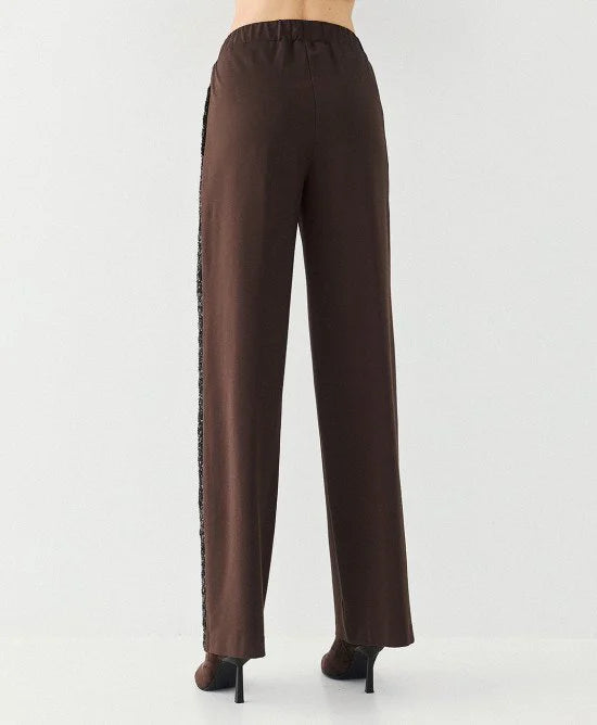 Access Fashion Pantaloni con ddettagli in paillettes mod 5077 AI26 Access Fashion