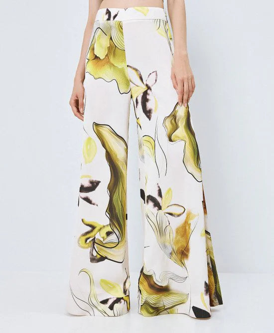Access Fashion Pantaloni a gamba larga stampati mod 5104 PE26 Access Fashion