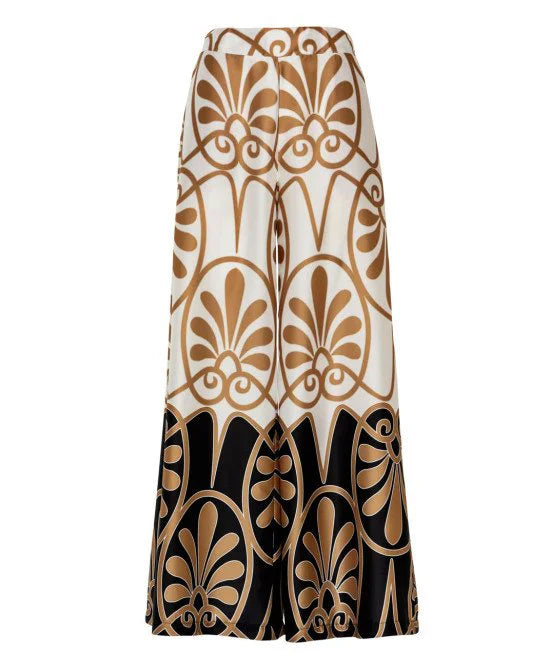 Access Fashion Pantalone a gamba larga stampato mod. 5127 PE26 Access Fashion