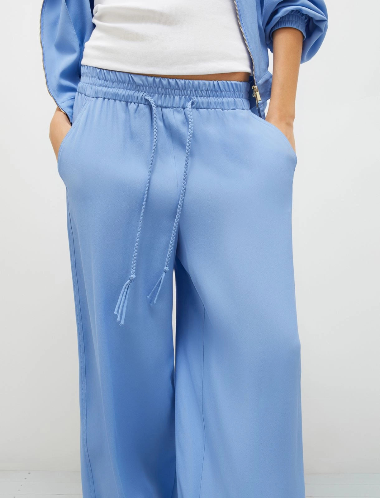 Marella Sport Pantalone dritto in crêpe Vivaio PE25 image 1