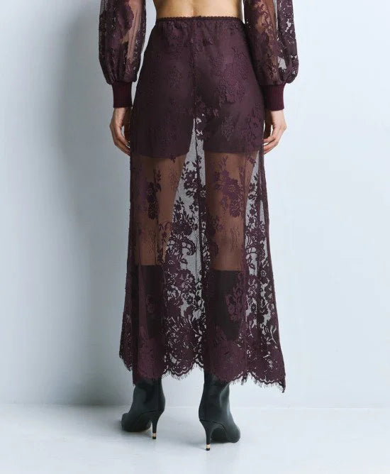 Access Fashion Gonna midi in pizzo con fodera mod 6041 AI26 Access Fashion