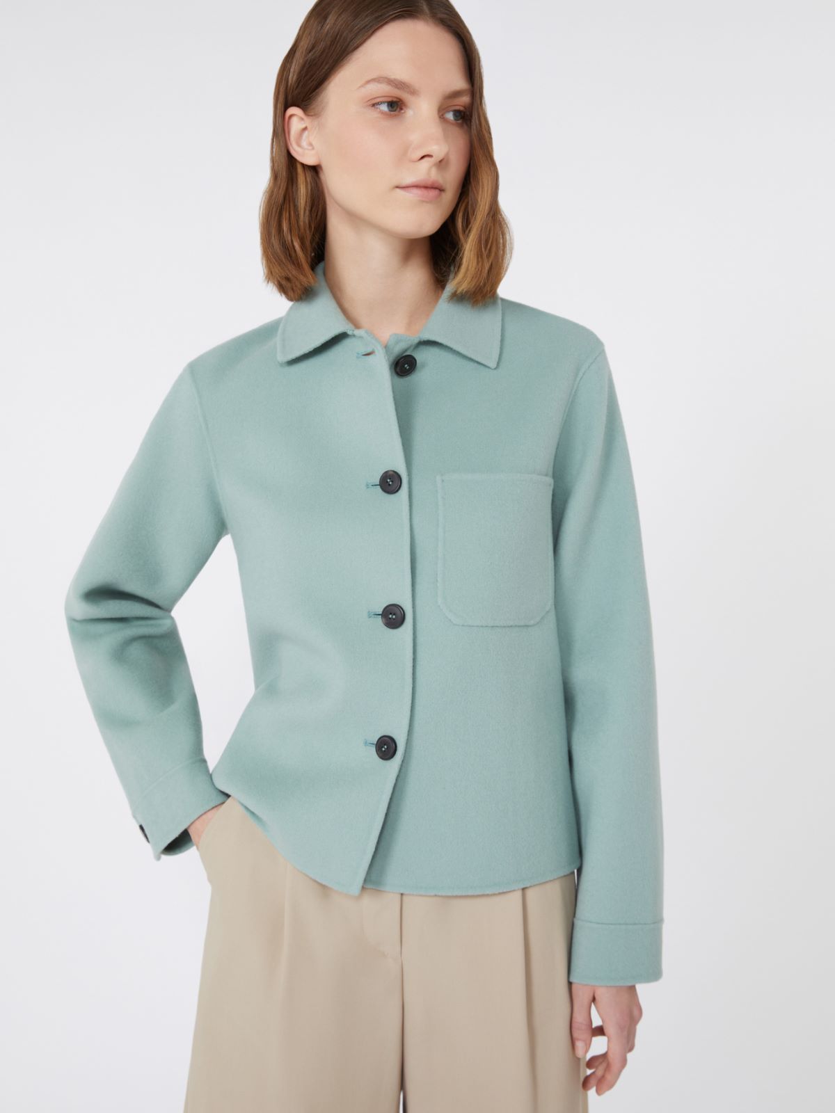 Weekend Max Mara Giacca a camicia in lana Nordica AI25 image 2