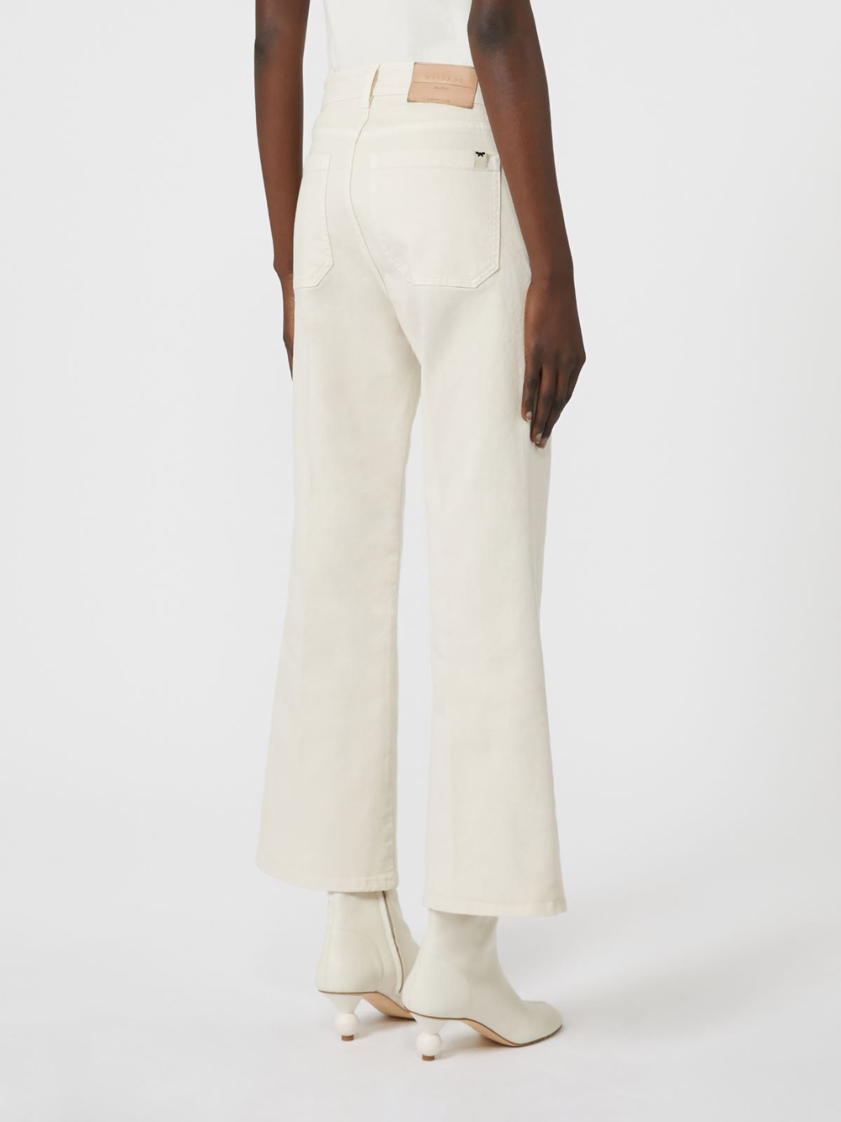 Weekend Max Mara Jeans in bull di cotone Polonia AI25 image 2