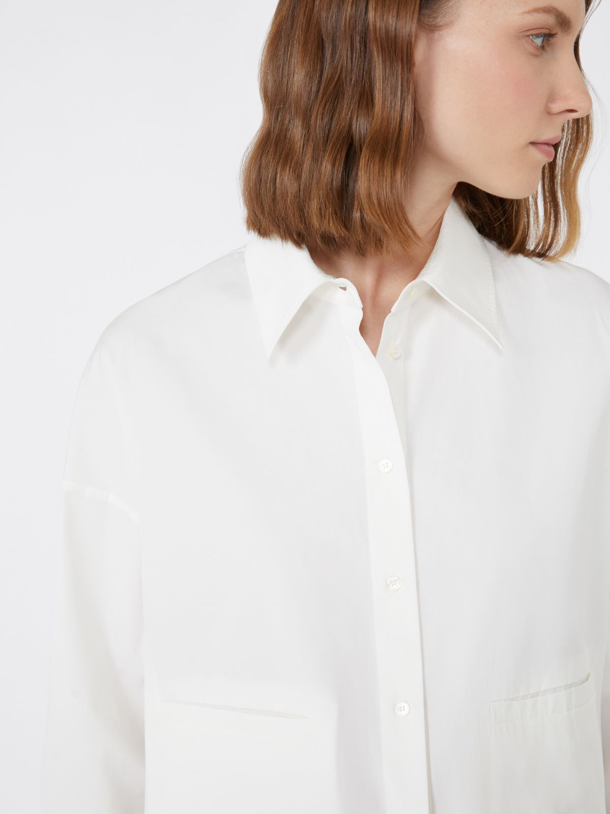 Weekend Max Mara Camicia boxy in cotone pesante Svago  AI25 image 3