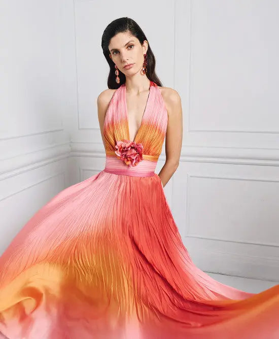 Access Fashion Abito lungo sfumato mod 3378 PE25 image 1