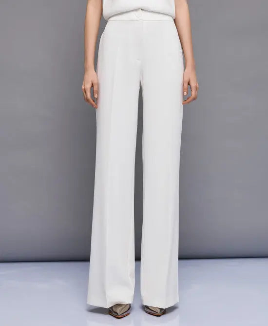 Access Fashion Pantaloni a gamba larga bianco mod. 5035  AI25 Access Fashion