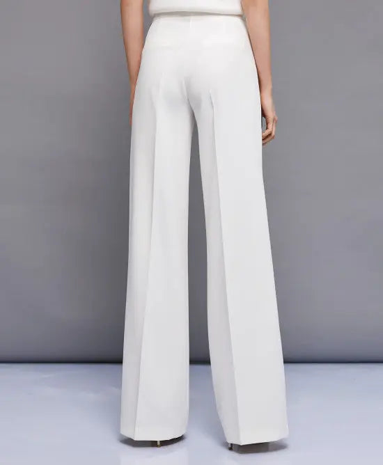Access Fashion Pantaloni a gamba larga bianco mod. 5035  AI25 Access Fashion