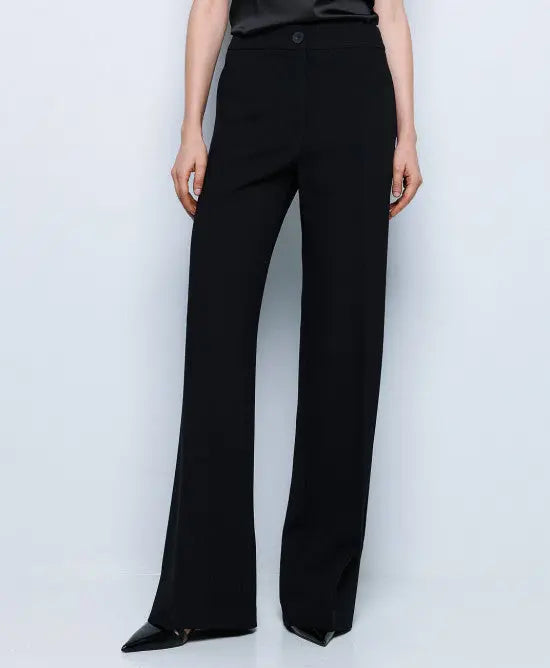 Access Fashion Pantaloni a gamba larga nero mod. 5035  AI25 Access Fashion