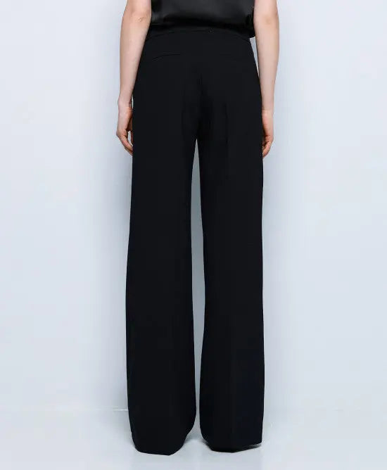 Access Fashion Pantaloni a gamba larga nero mod. 5035  AI25 Access Fashion