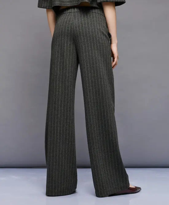 Access Fashion Pantaloni a righe gamba larga  AI25 Access Fashion