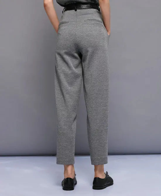 Access Fashion Pantaloni con inserto in simil pelle  mod. 5072  AI25 Access Fashion