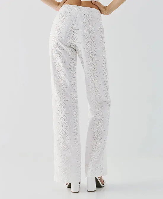 Access Fashion Pantaloni in pizzo sangallo mod. 5081 PE25 image 3
