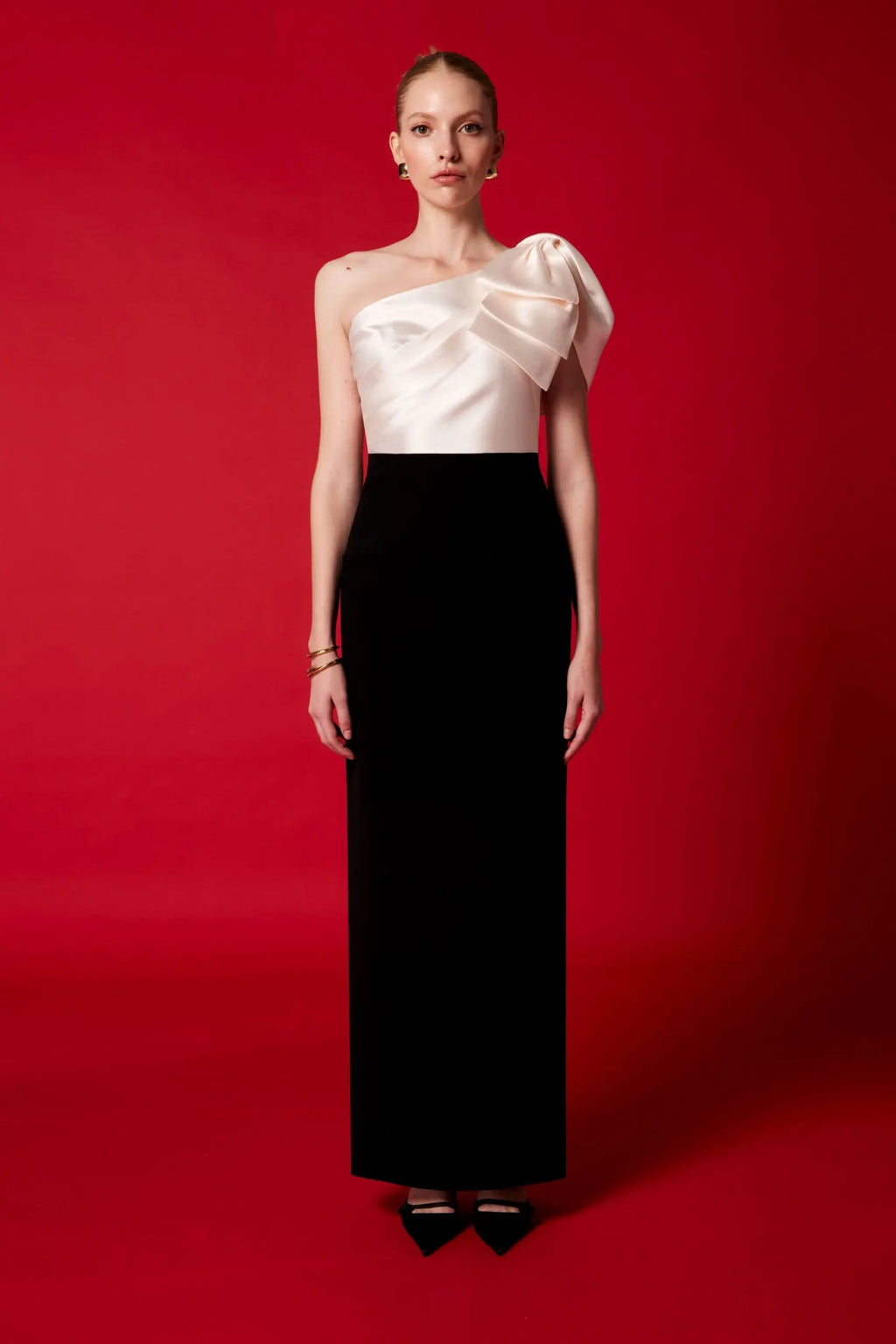 Carla Ruiz Abito lungo monospalla mod. 51535 PE25 image 1