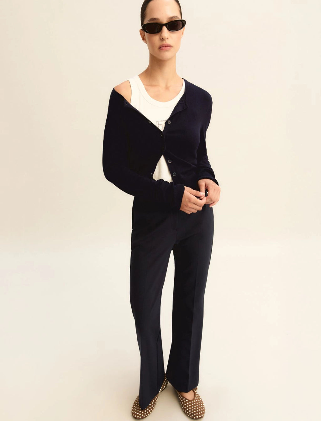 Emme Marella Pantalone in jersey stretch EMMFlare PE26 Emme Marella