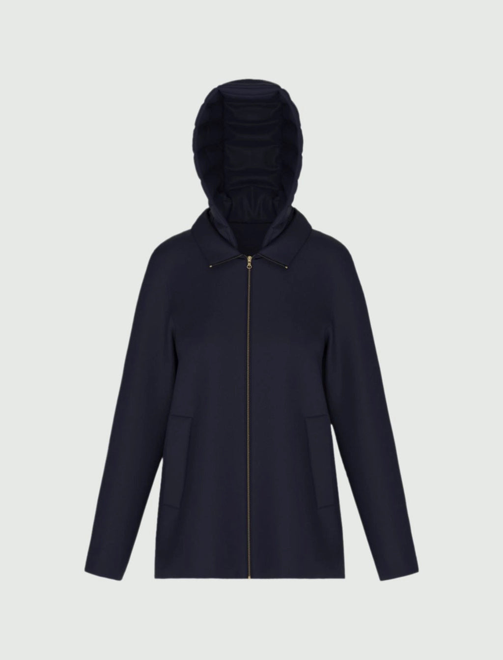 Emme Marella Giacca in jersey scuba con cappuccio removibile EMMVicolo PE26 Emme Marella