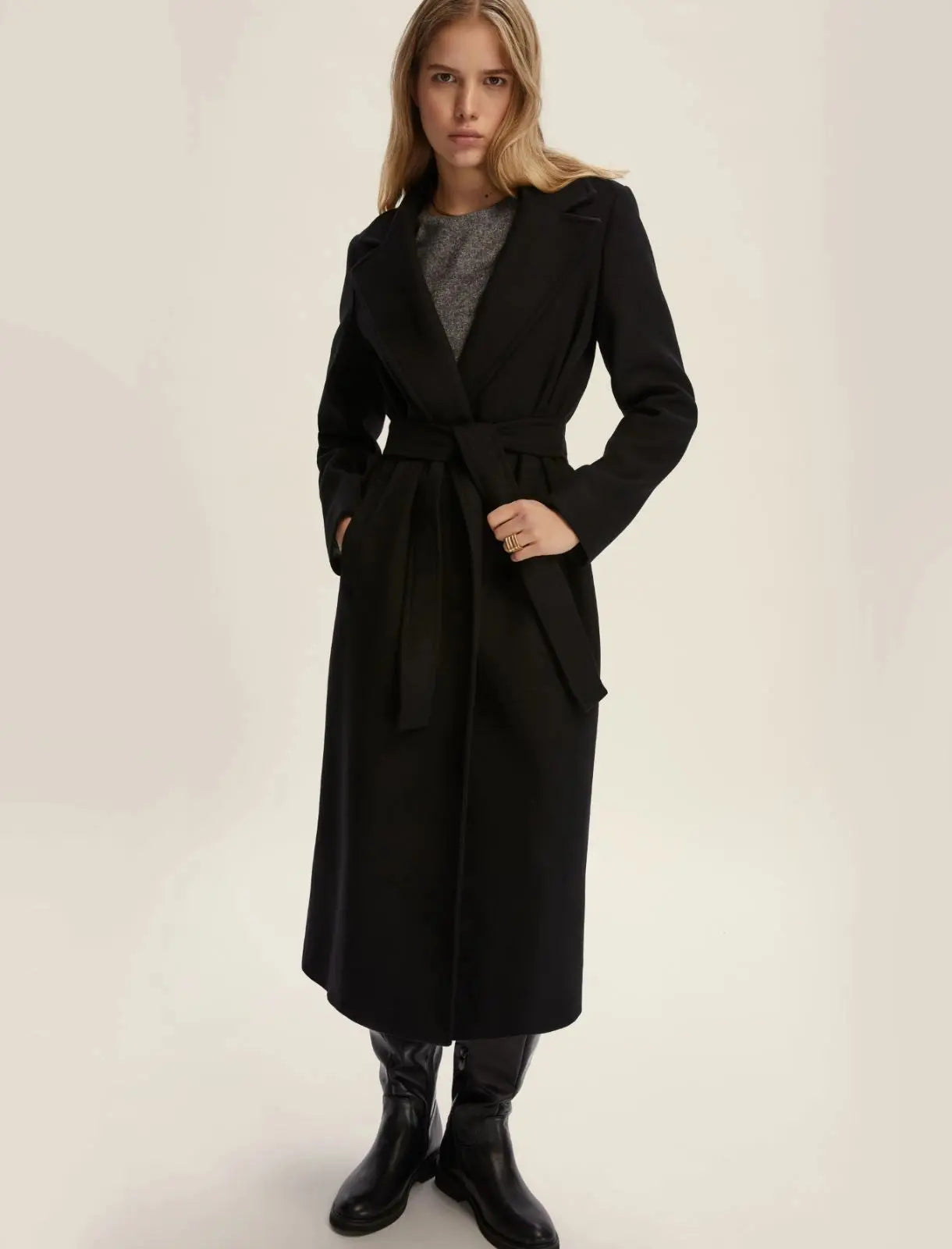 Emme Marella Cappotto in panno doppio diagonale Carisma AI25 Emme Marella