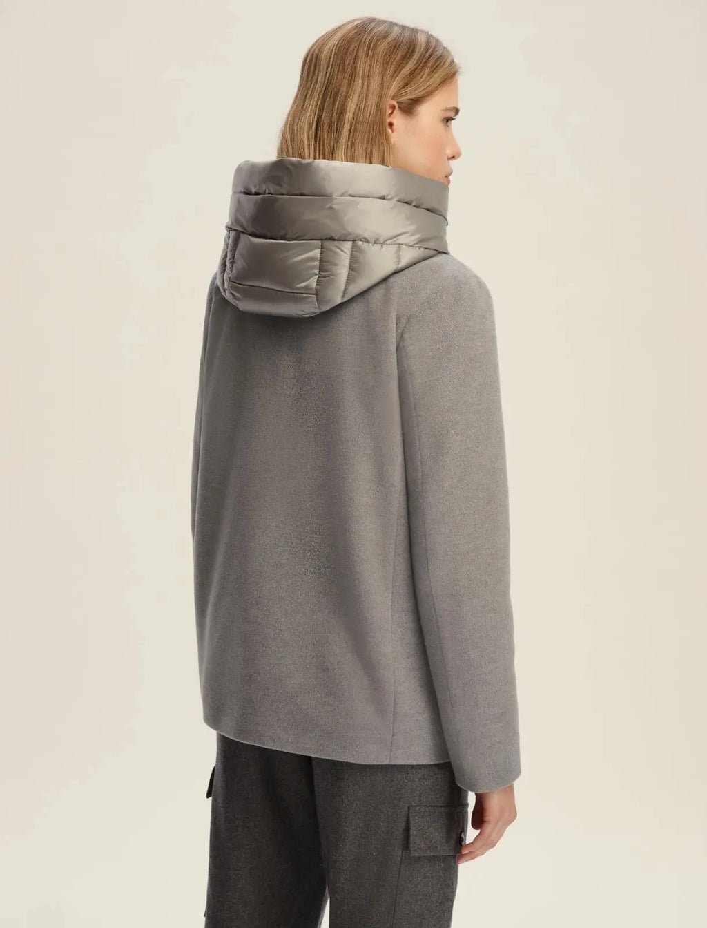 Emme Marella Giaccone imbottito in panno soft Sorriso AI25 Emme Marella