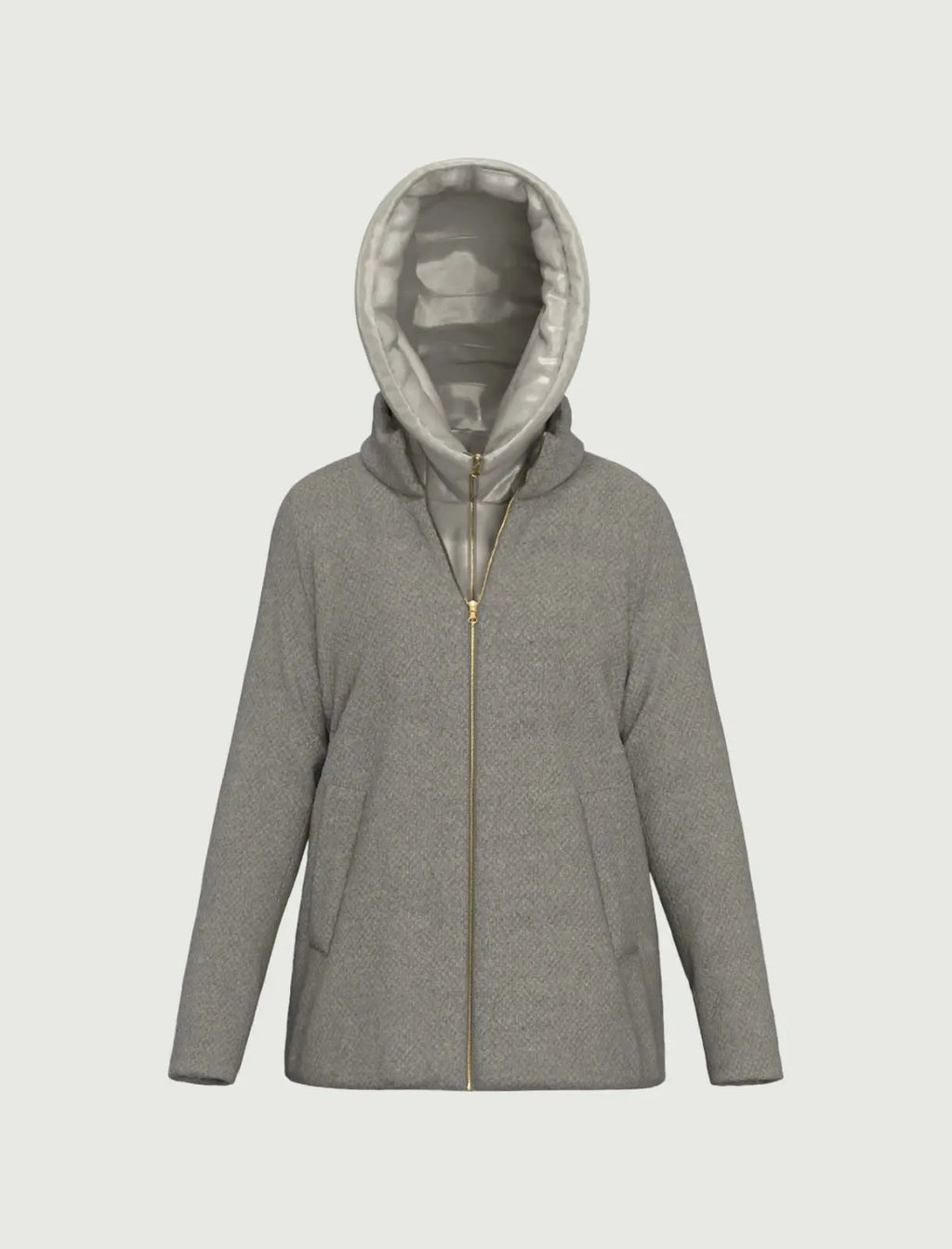 Emme Marella Giaccone imbottito in panno soft Sorriso AI25 Emme Marella