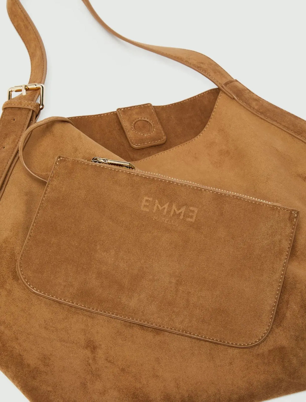 Emme Marella Maxi hobo bag, cammello Adelio AI25 Emme Marella