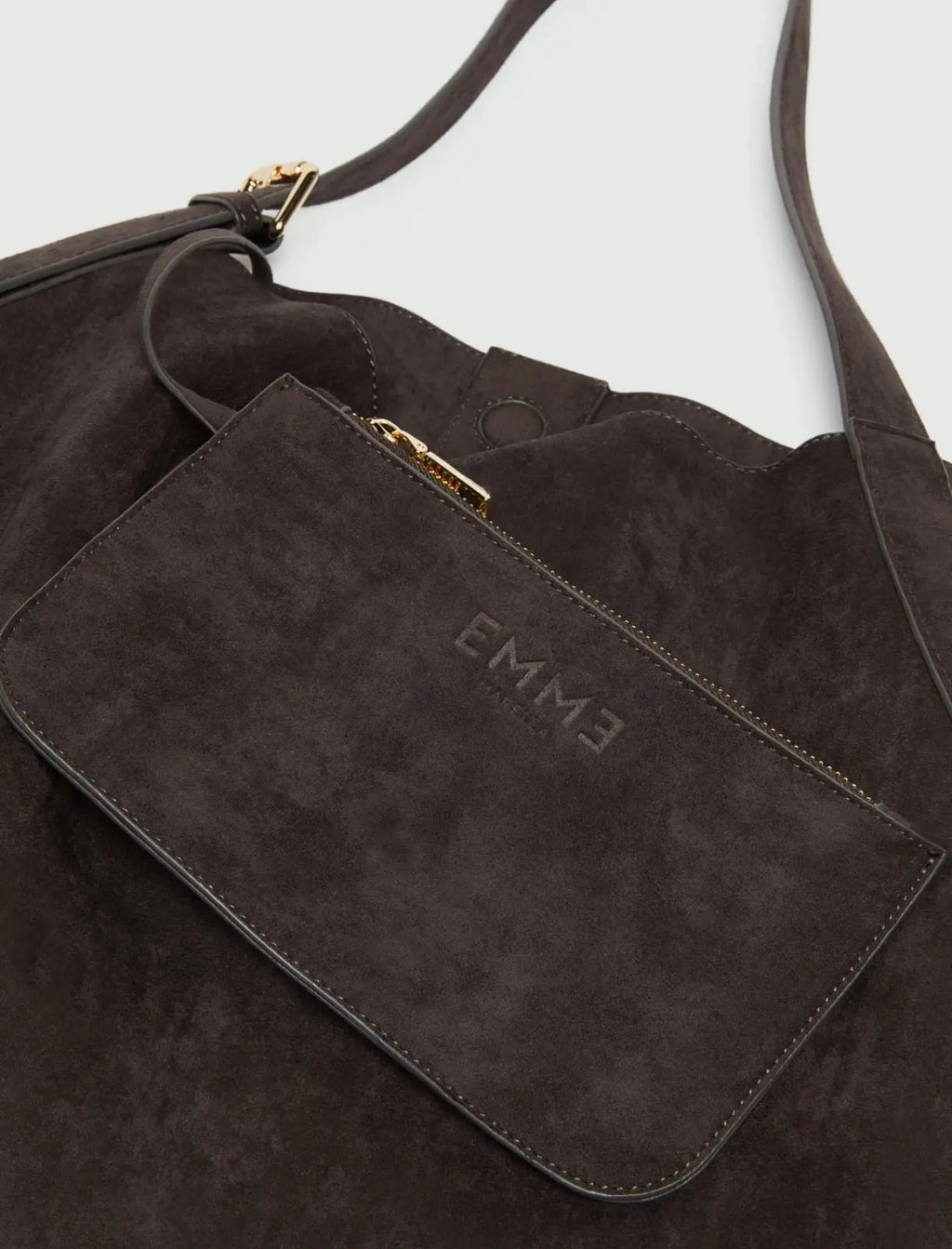 Emme Marella Maxi hobo bag, testa di  moro Adelio AI25 Emme Marella