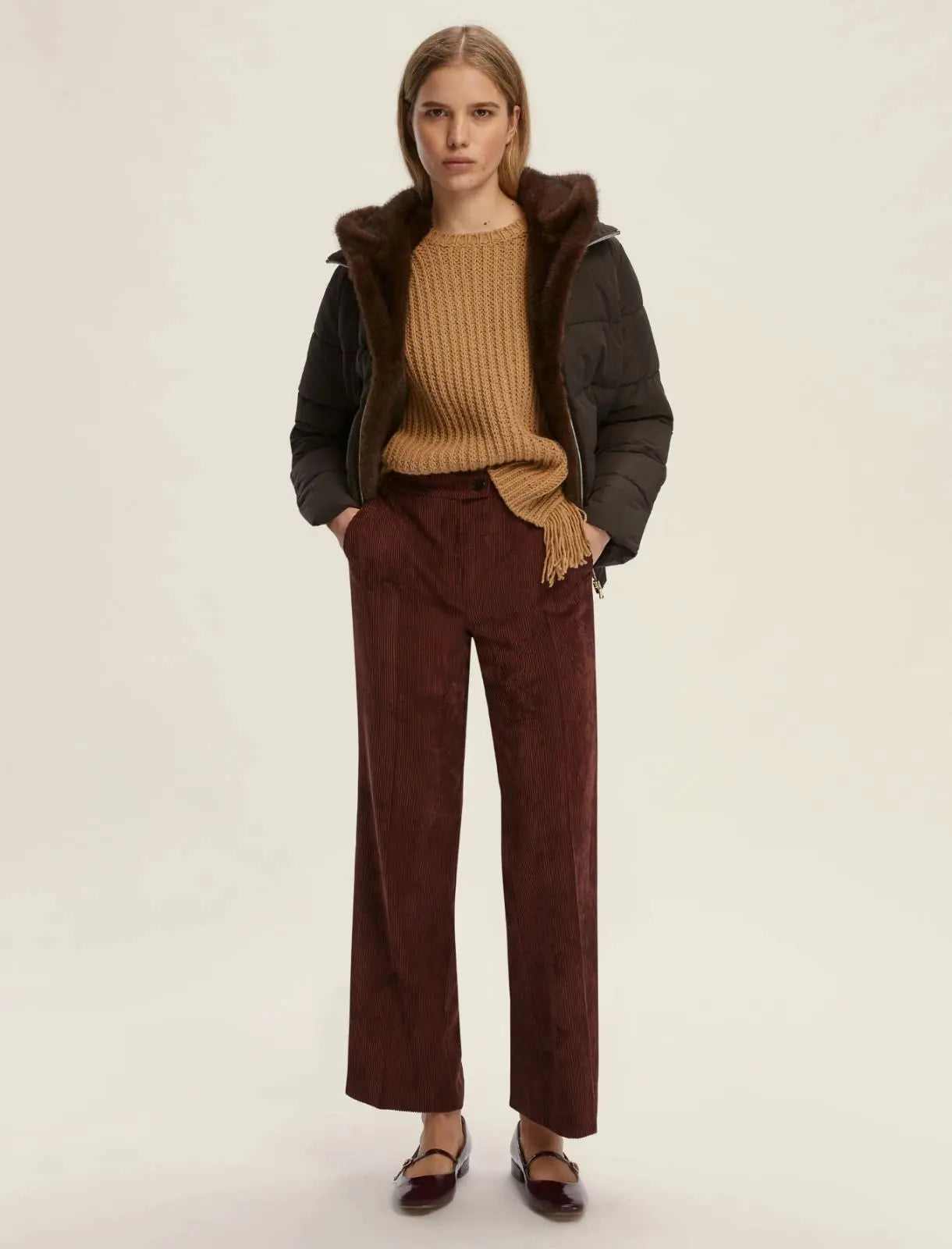 Emme Marella Piumino corto in taffetà Retore AI25 Emme Marella