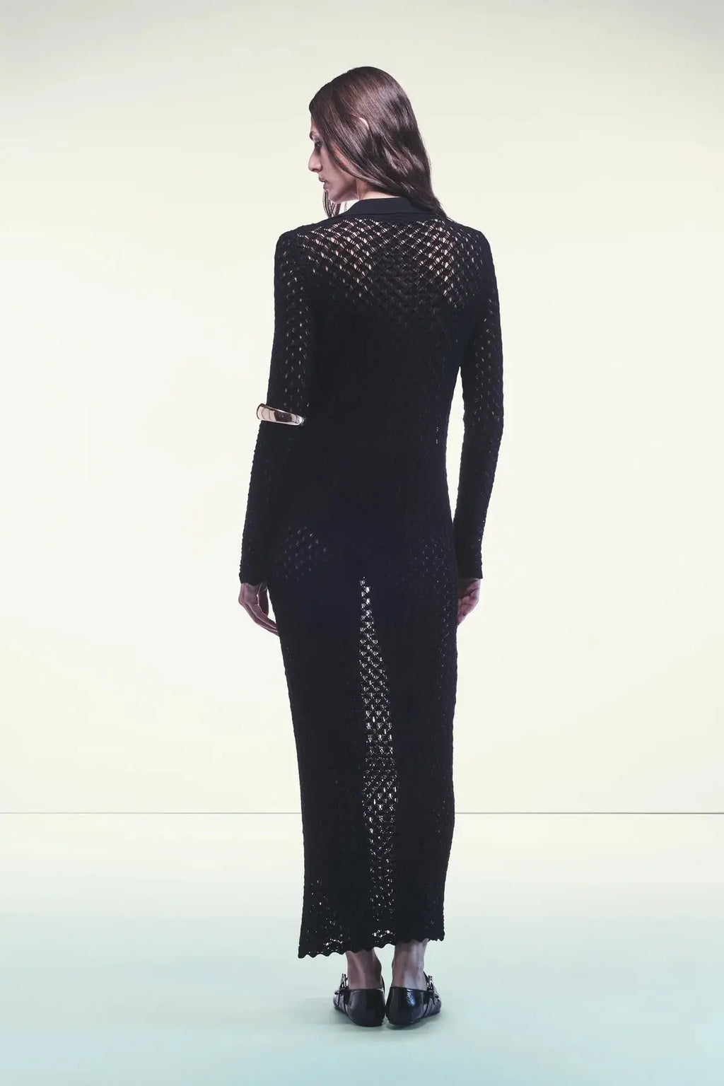 Liviana Conti  Abito Naomi traforato in lana mod. F5WA37 AI25 Liviana Conti