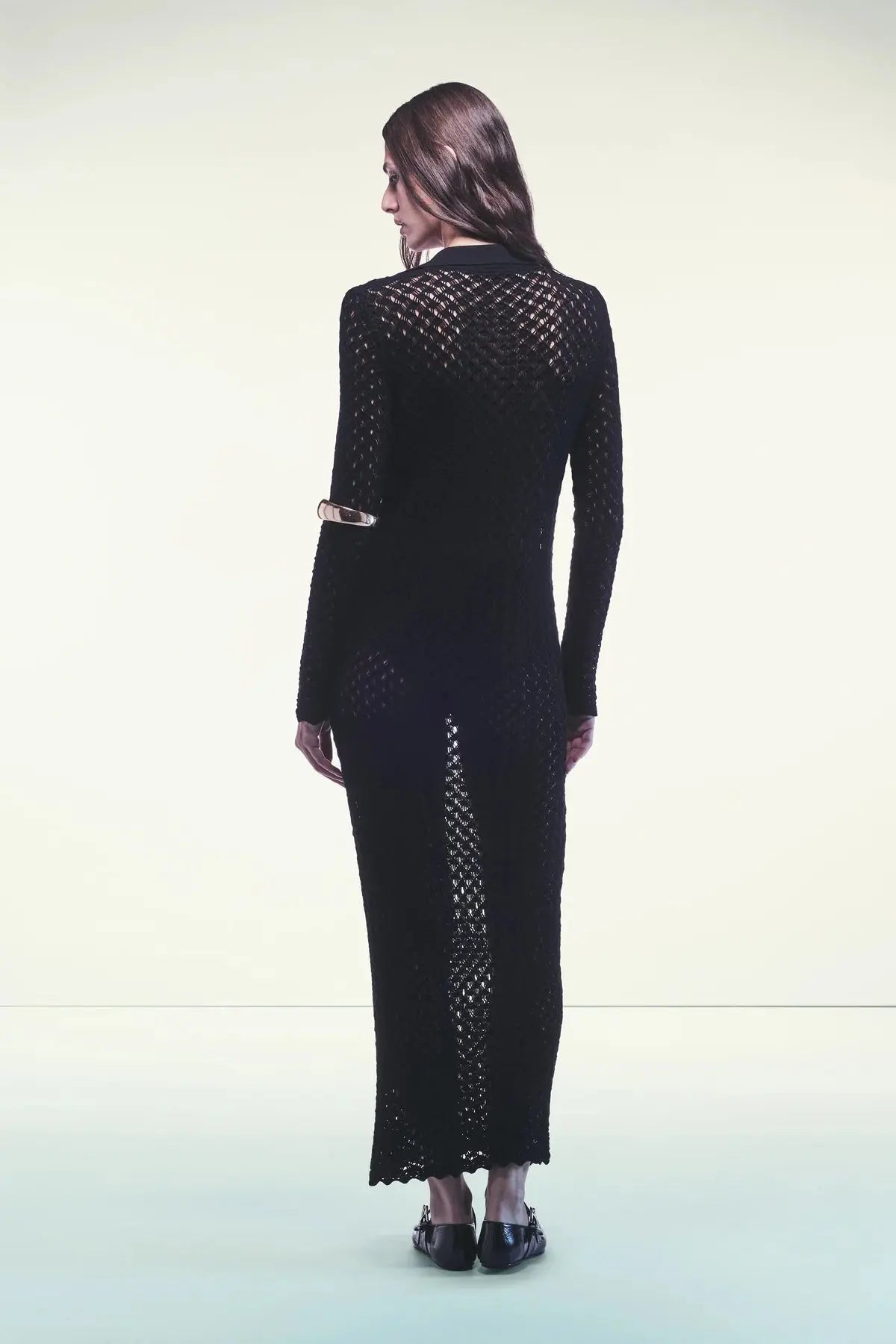 Liviana Conti  Abito Naomi traforato in lana mod. F5WA37 AI25 Liviana Conti