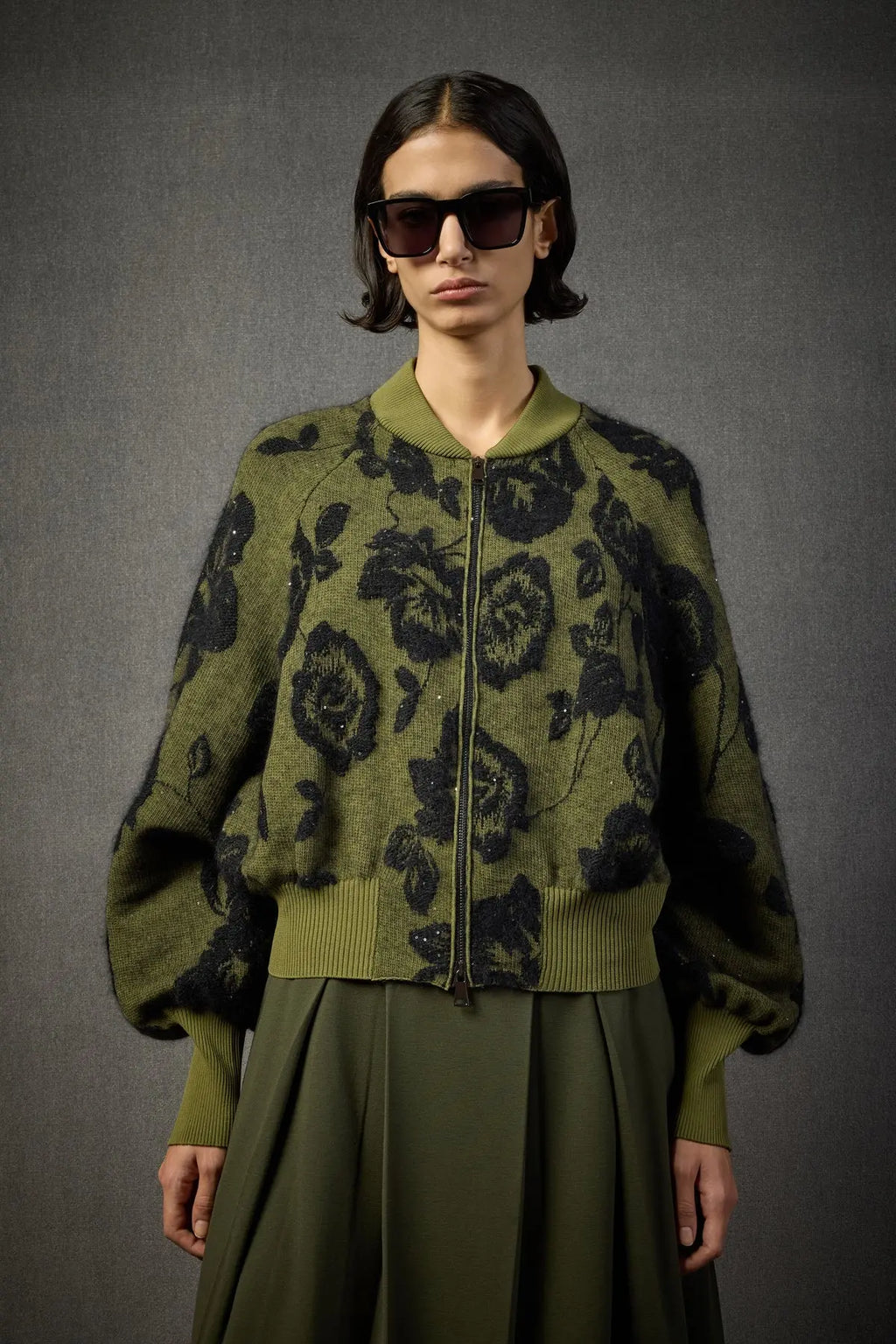 Liviana Conti Bomber  Wallace in maglia di mohair mod. L5WG68 AI25 Liviana Conti