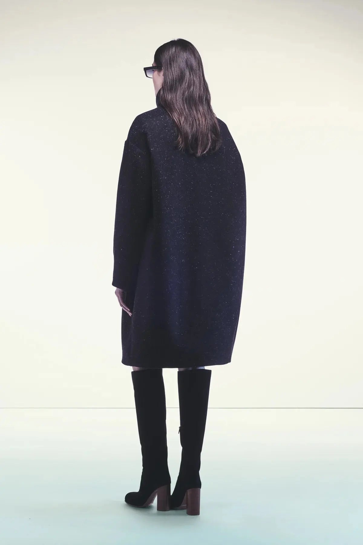 Liviana Conti Cappotto Harold in panno cashmere bottonato mod F5WL75 AI25 Liviana Conti