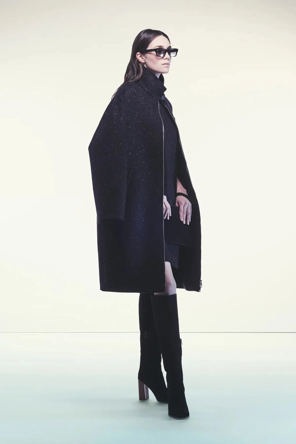 Liviana Conti Cappotto Harold in panno cashmere bottonato mod F5WL75 AI25 Liviana Conti