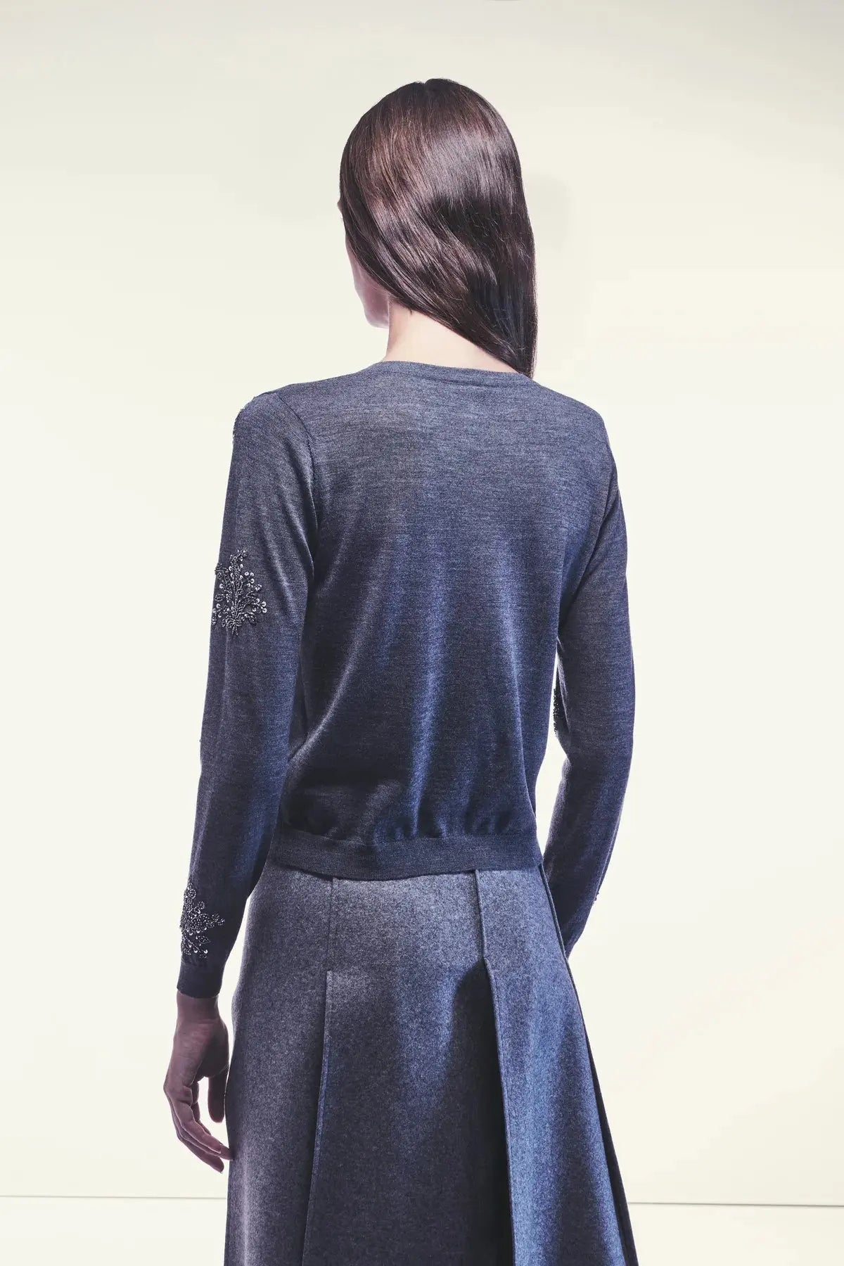 Liviana Conti  Cardigan Jolene con applicazioni effetto gioiello mod. F5WG12 AI25 Liviana Conti