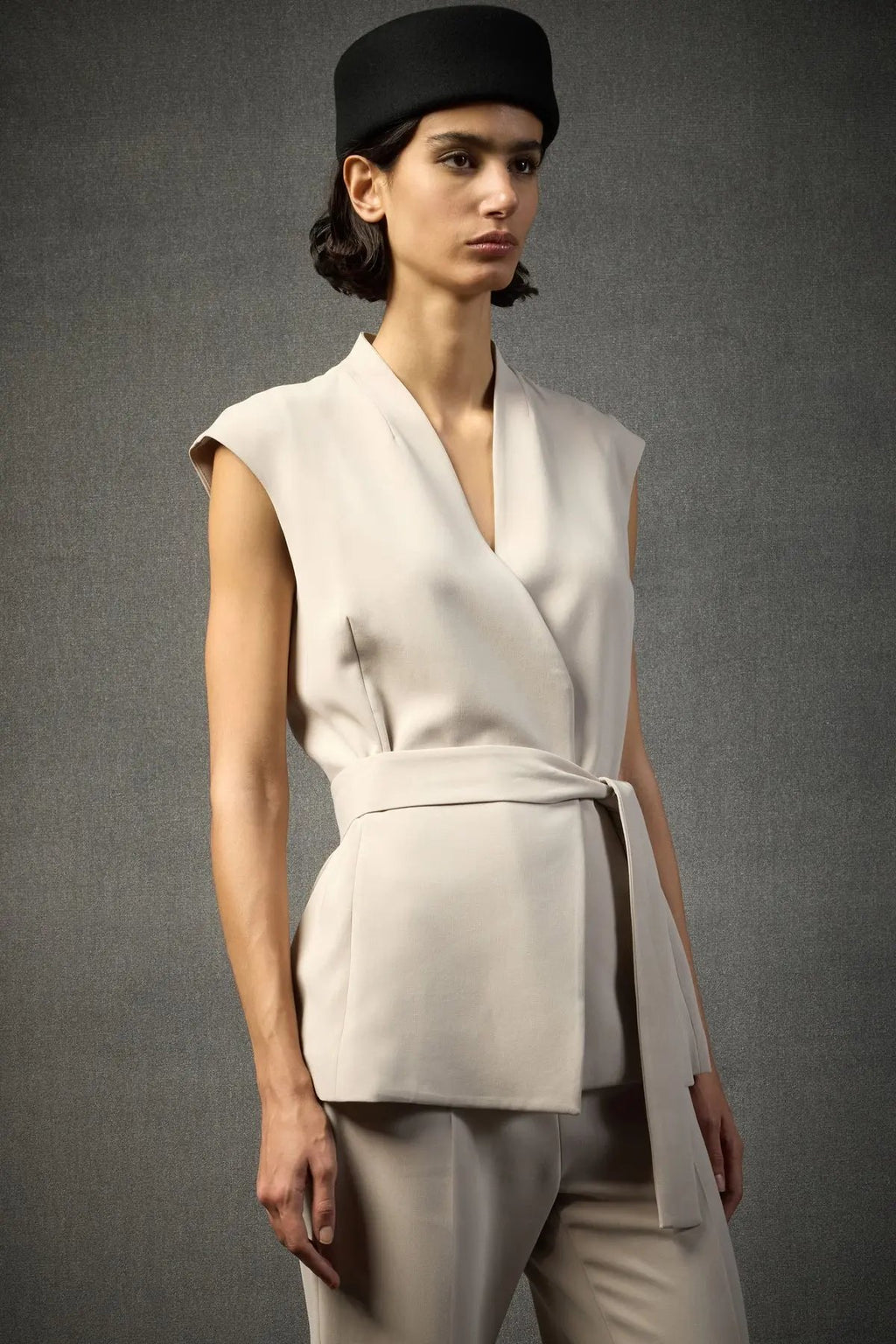 Liviana Conti  Gilet in drap pesante mod. L5WT10 AI25 Liviana Conti